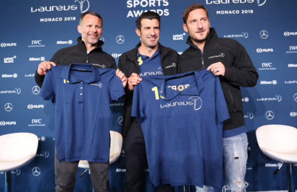 Huyền thoại của những huyền thoại, Totti được vinh danh tại 'Oscar thể thao' - Bóng Đá