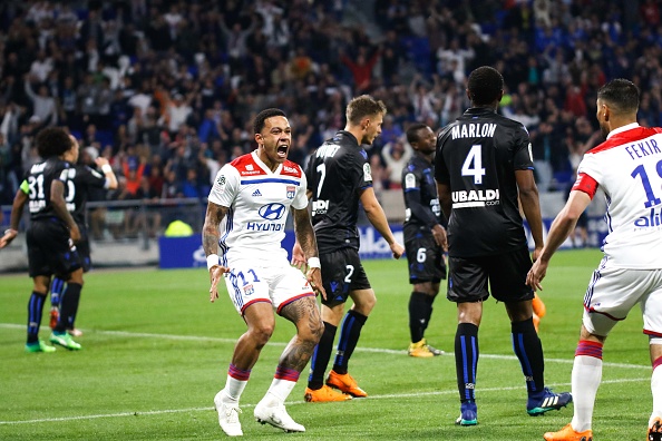 Depay lập hattrick, Lyon nghẹt thở ghi tên vào vòng bảng Champions League - Bóng Đá