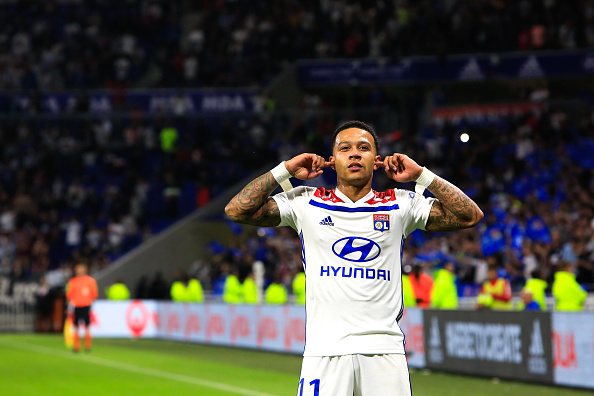Depay lập hattrick, Lyon nghẹt thở ghi tên vào vòng bảng Champions League - Bóng Đá