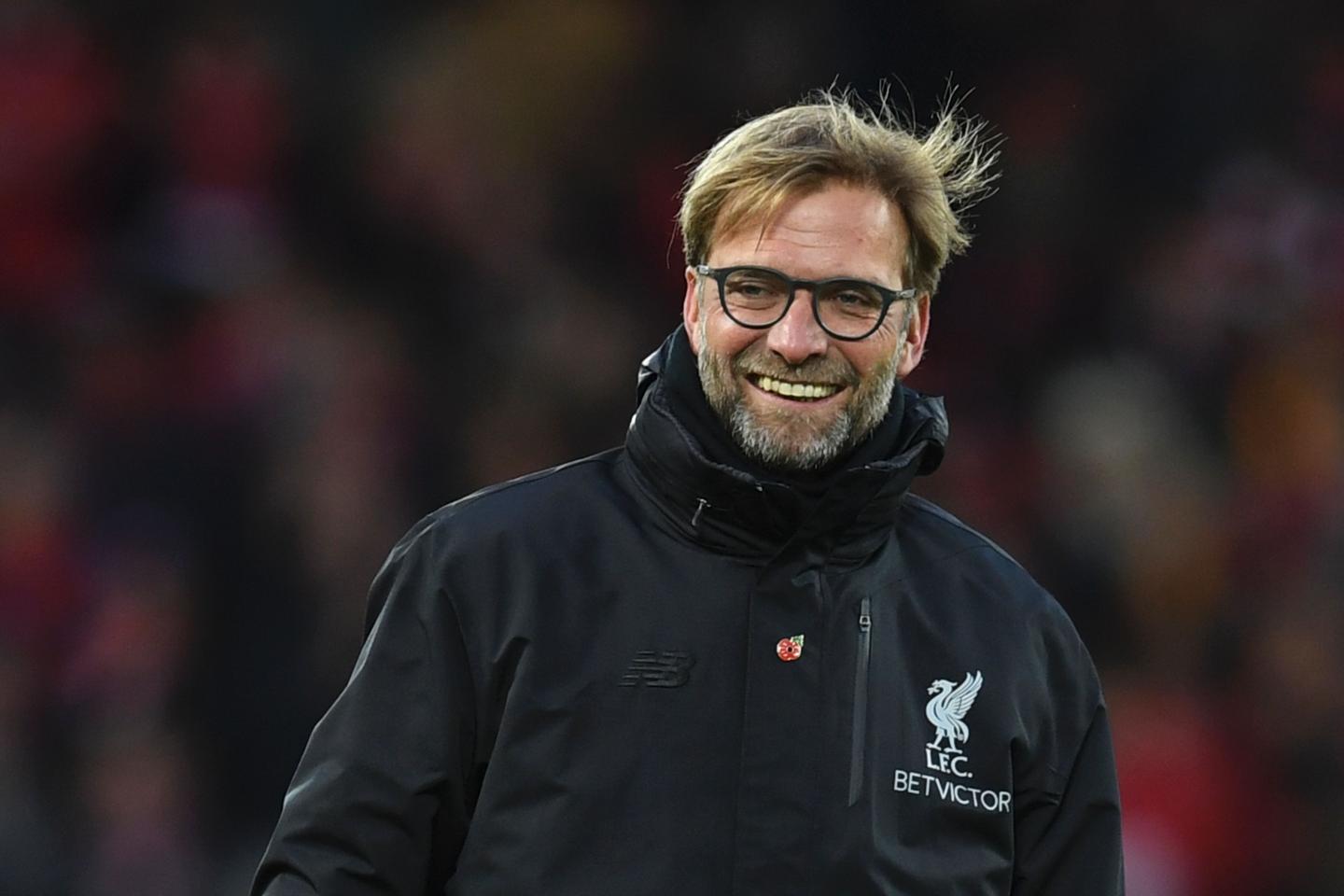 Klopp luôn thể hiện sự hài hước trong những bài phỏng vấn.