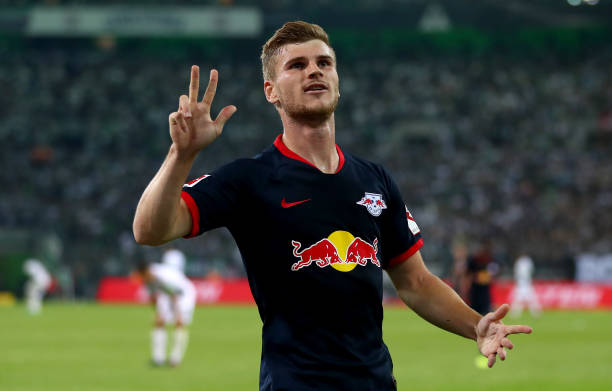 Lập hattrick, Timo Werner cùng đội nhà chiếm ngôi Dortmund - Bóng Đá