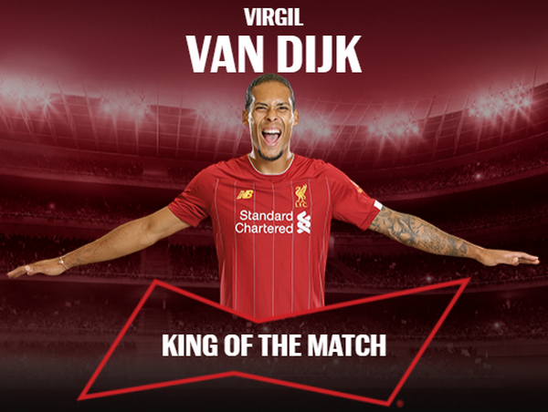 Virgil Van Dijk (SHU vs LIV): Chủ nhà Sheffield United đã có những pha lên bóng có nét. Dù vậy, những đường tạt bóng hay căng ngang của họ đa phần bị vô hiệu hóa bởi Van Dijk, người có đến 7 pha phá bóng. Anh nhận về 32,8% tỉ lệ bầu chọn.