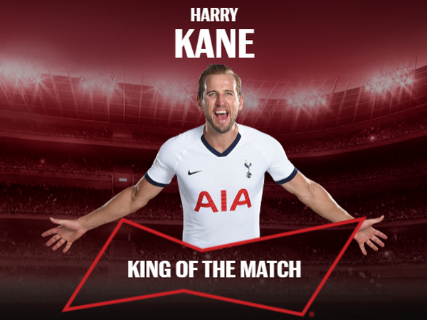 Harry Kane (TOT vs SOU): Trong bối cảnh đội nhà vừa mất người vừa bị gỡ hòa, Kane đã có pha dứt điểm lạnh lùng nâng tỉ số lên 2-1. Đây cũng là bàn thắng ấn định tỉ số trận đấu mang về cho tiền đạo người Anh 40,4% tỉ lệ bầu chọn.