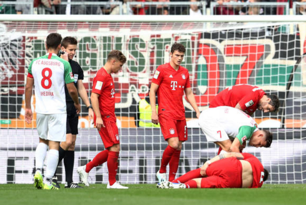 Thủng lưới phút bù giờ, Bayern đánh mất cơ hội lên ngôi đầu bảng - Bóng Đá