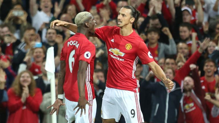 Phong độ cao của Ibrahimovic giúp MU thăng hoa