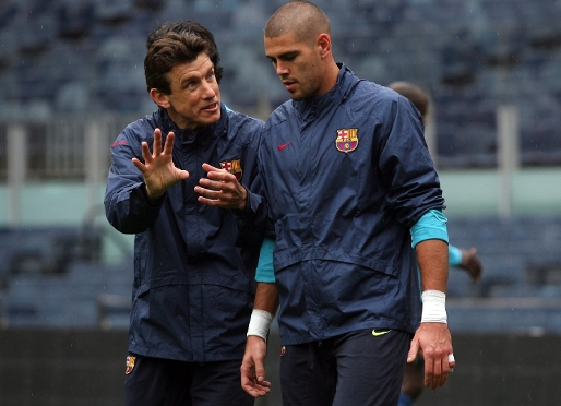 Unzue đã gắn bó với Barca từ rất lâu.