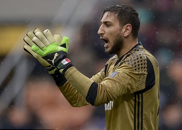 Gianluici Donnarumma - AC Milan, 18 tuổi.