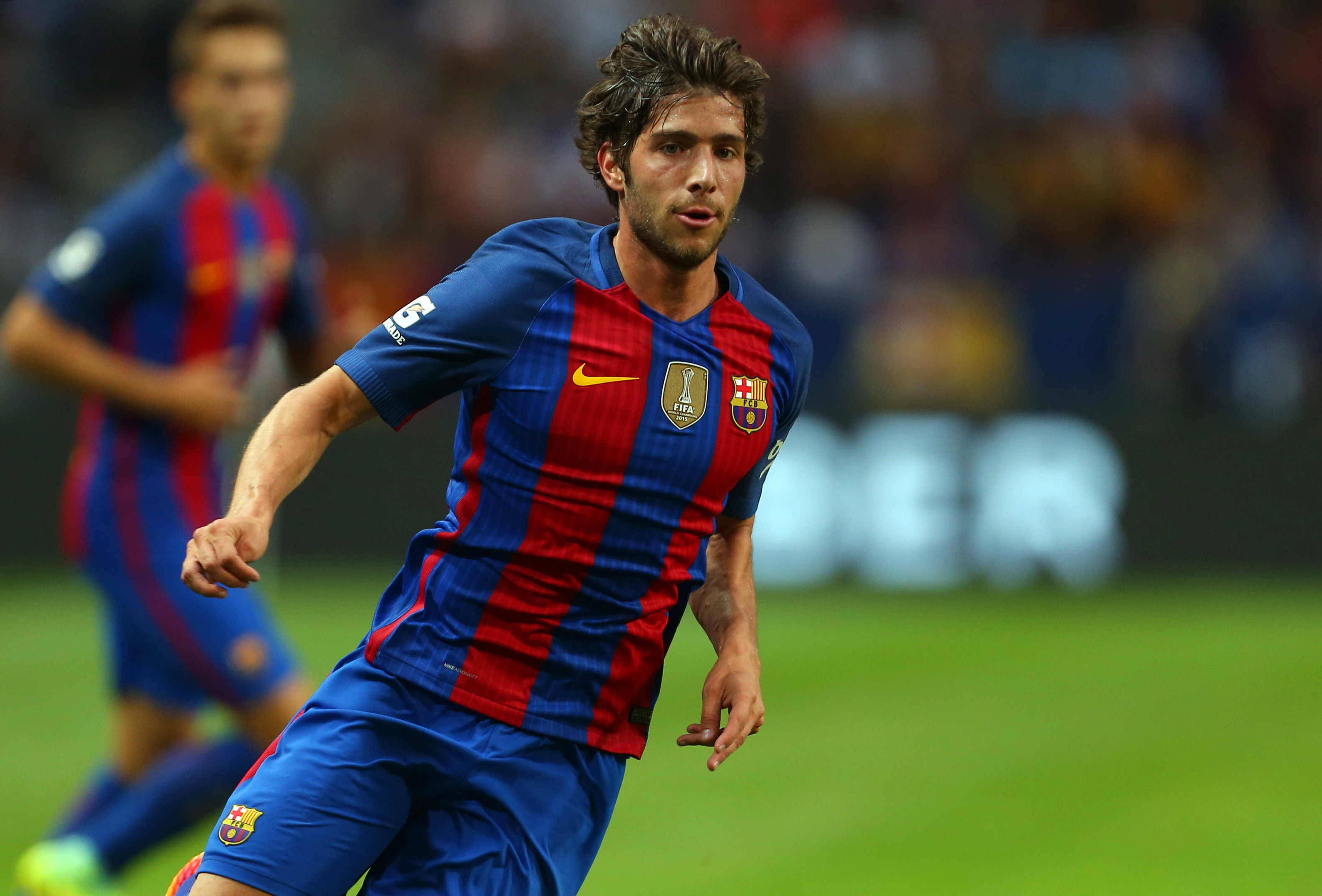 Sergi Roberto đã hết kiên nhẫn.