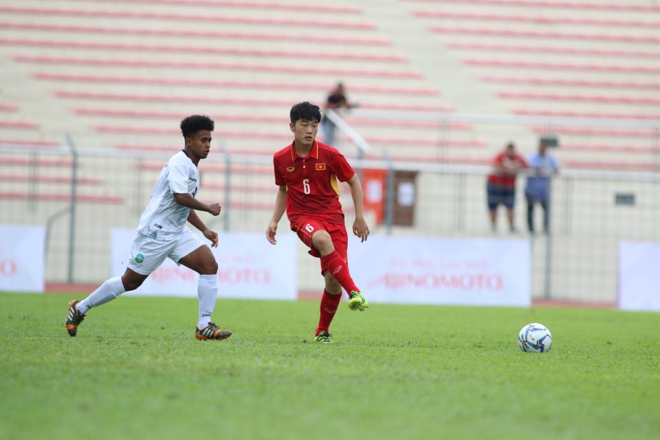 TRỰC TIẾP U22 Việt Nam 1-0 U22 Đông Timor: Văn Hậu mở tỉ số - Bóng Đá