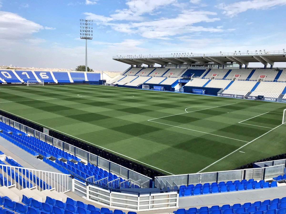 SVĐ Butarque trước khi diễn ra trận đấu.