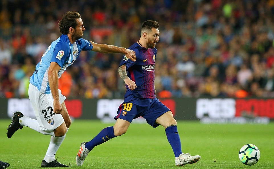 Barca vẫn chơi dựa vào Messi khá nhiều.