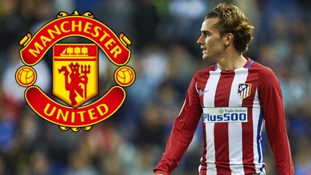 Chiếc áo số 7 tại Old Trafford đang chờ Griezmann.