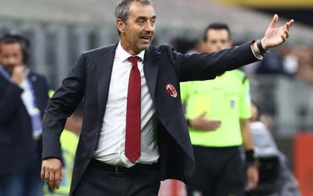 AC Milan là thử thách quá khó với Giampaolo.
