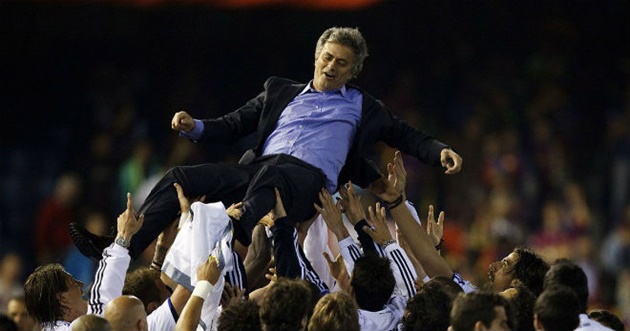 Thời hạnh phúc của Real Madrid với Jose Mourinho.