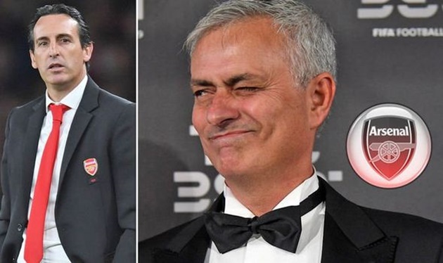 Jose Mourinho sẽ thay Unai Emery?