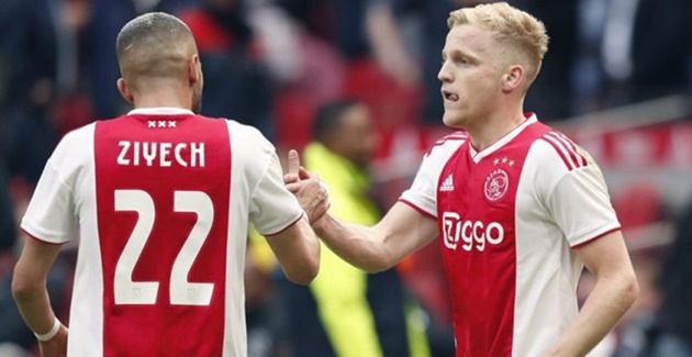 Ajax vẫn có thể bị loại dù đang đầu bảng.