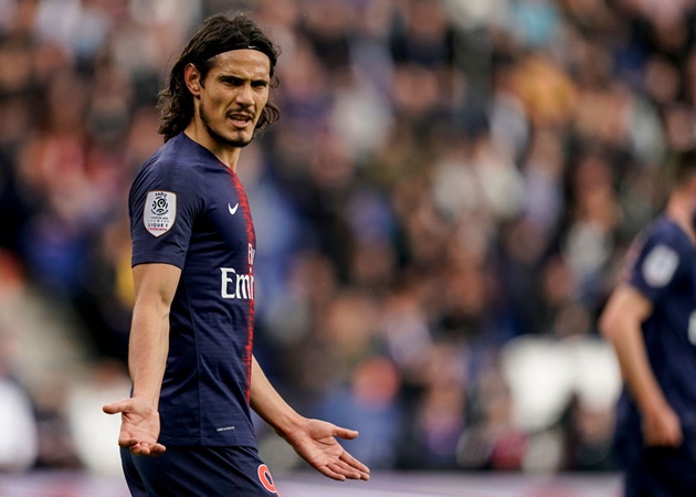 Edinson Cavani là 1 phương án đáng cân nhắc cho MU.