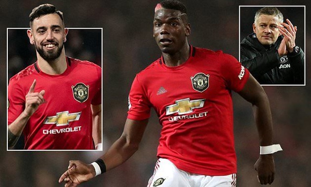 Pogba sẽ ở lại để đá cùng Bruno?