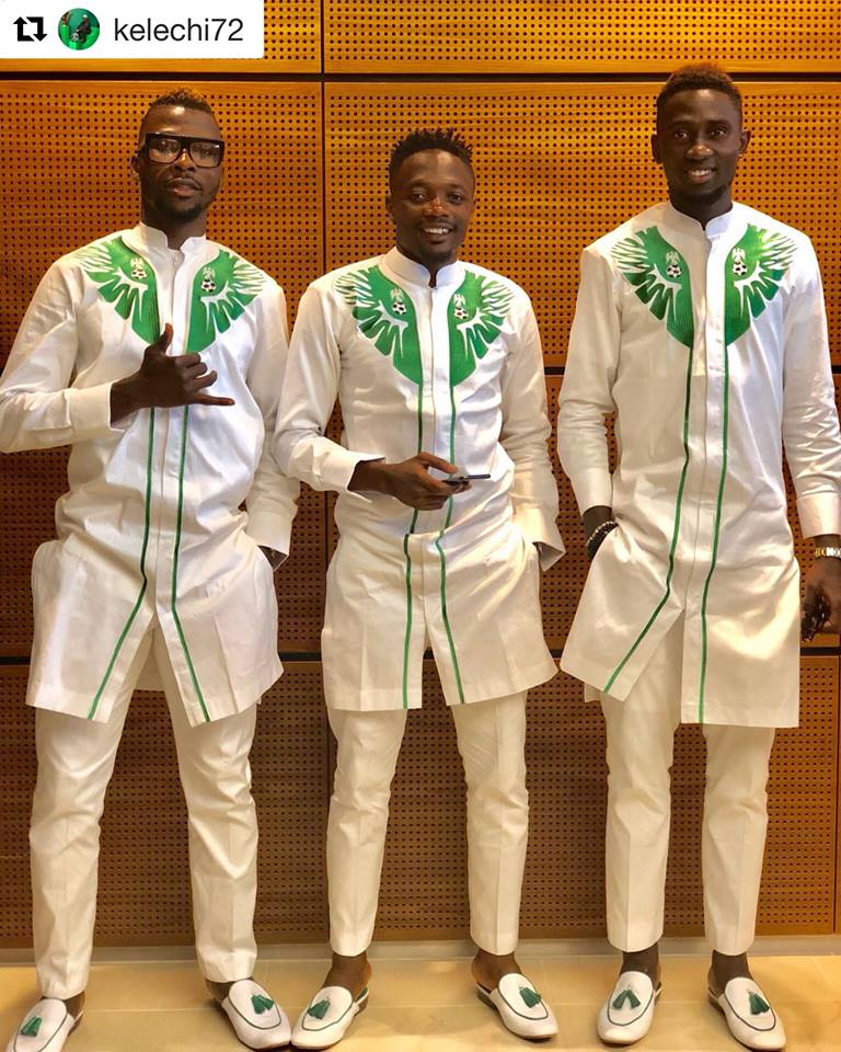 Không chỉ áo đấu, đồng phục sân bay của Nigeria cũng 'chất lừ' - Bóng Đá
