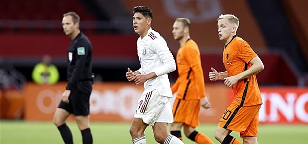 Van de Beek trận Mexico - Bóng Đá