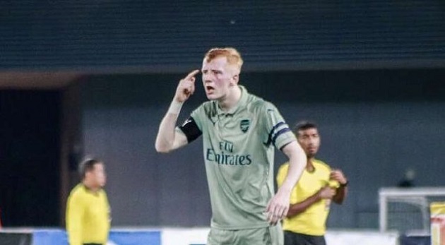 Arsenal defender makes Under-23s debut as goalkeeper after Hein’s sending off vs Man City - Bóng Đá