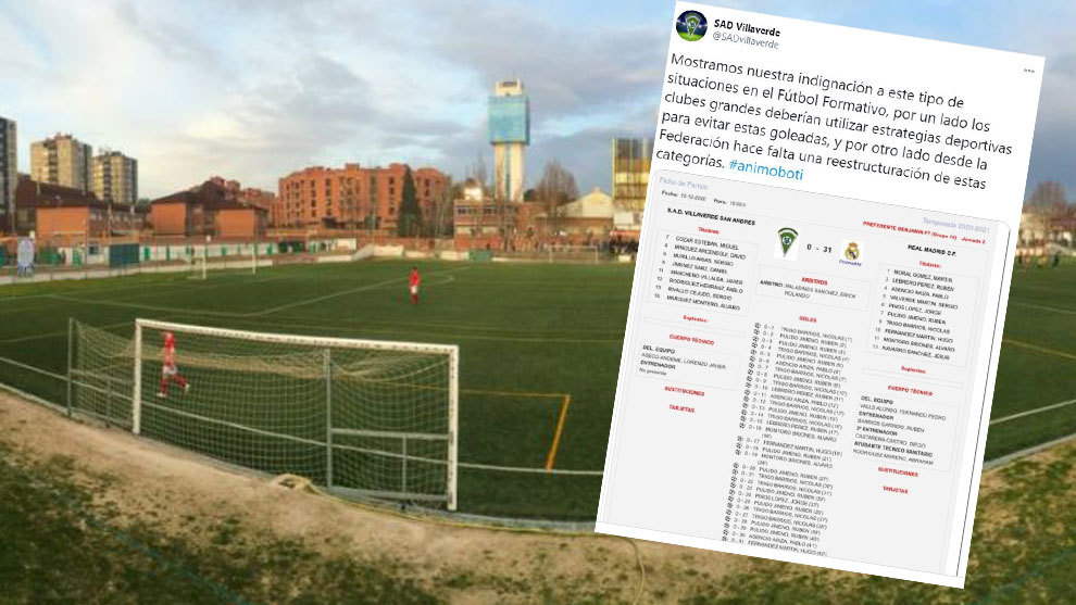 SAD Villaverde express anger after being beaten 31-0 by Real Madrid youth team - Bóng Đá