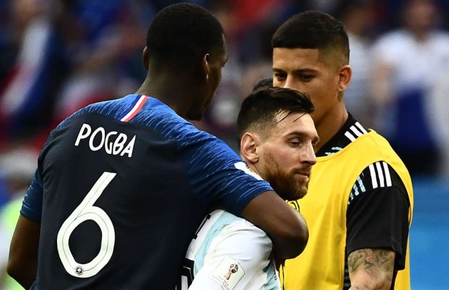 Paul Pogba nói lời thẳng thắn về Messi sau trận Pháp 4-3 Argentina - Bóng Đá