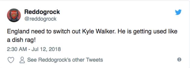NHM Anh chỉ trích thậm tệ Kyle Walker sau sai lầm dẫn đến bàn thắng của Perisic - Bóng Đá