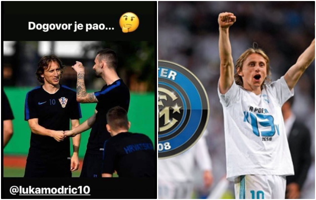 Brozovic đã biết được tương lai của đồng đội Modric?