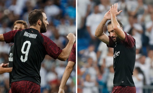 higuain không ăn mừng bàn thắng vào lưới real - Bóng Đá