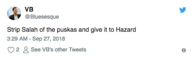 NHM Chelsea yêu cầu Salah trao lại giải Puskas cho Hazard - Bóng Đá