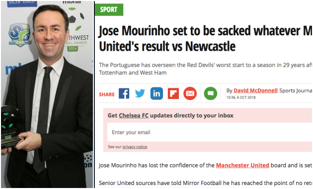 Man Utd 'nghiêm trị' người tung tin giả mạo sa thải Mourinho - Bóng Đá