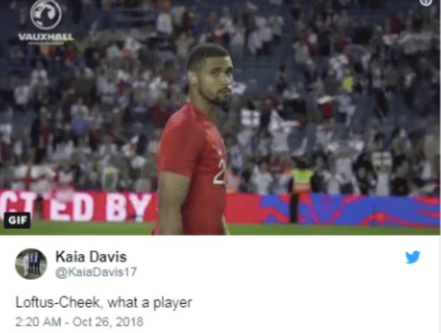 Loftus-Cheek, một cầu thủ tuyệt vời.