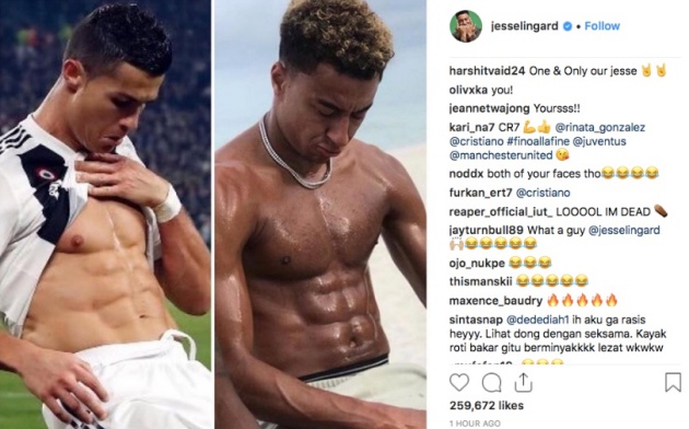 NHM Man Utd phát cuồng vì Lingard làm điều này với Ronaldo - Bóng Đá