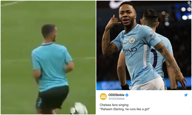 Fan Chelsea hát vang điều gì về Sterling trên sân Stamford Bridge? - Bóng Đá