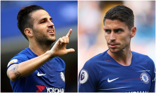 Fabregas không bao giờ đá chính và không ai chơi cạnh Jorginho để hỗ trợ cho anh.