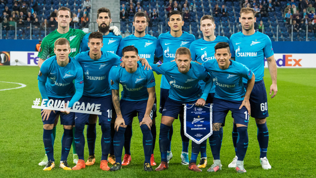 Zenit vô địch nước Nga, trong đội hình của họ có Ivanovic - cựu sao Chelsea.