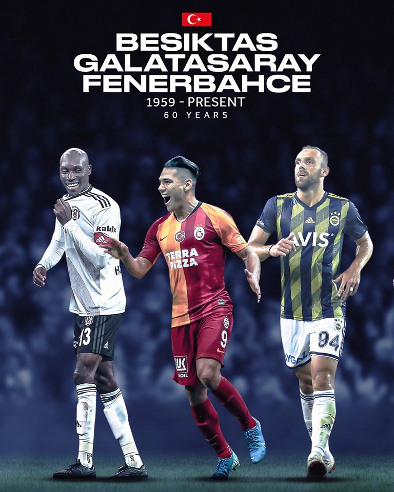 Tại sân chơi cấp cao nhất quốc gia ở hai lục địa, Besiktas - Galatasaray - Fenerbahce là những ông kẹ từ 1959 cho đến nay.