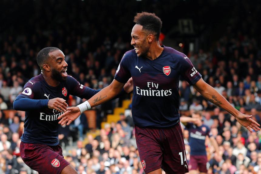 Aubameyang đang có phong độ ổn định tỏng màu áo Arsenal.