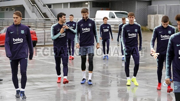 Barca tập - Bóng Đá