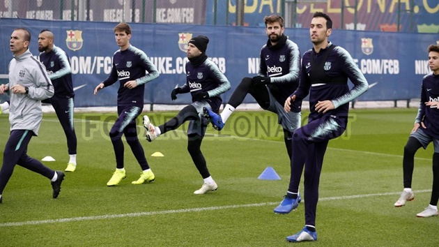 Barca tập - Bóng Đá