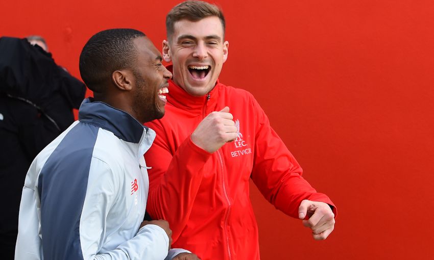 Liverpool chăm chỉ tập luyện dù đội nhà không có lịch thi đấu trong tuần này.