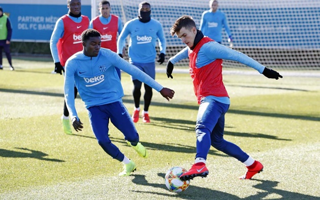 Barca tập - Bóng Đá