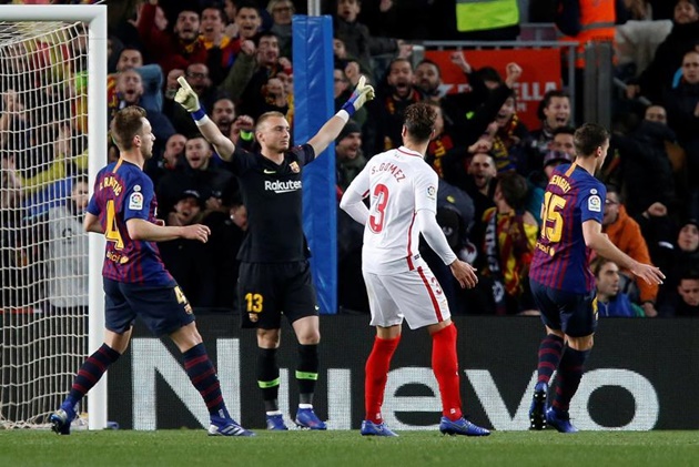 Barca vs Sevilla - BÃ³ng ÄÃ¡