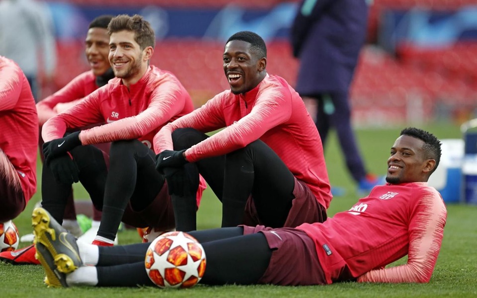 Barca tập - Bóng Đá