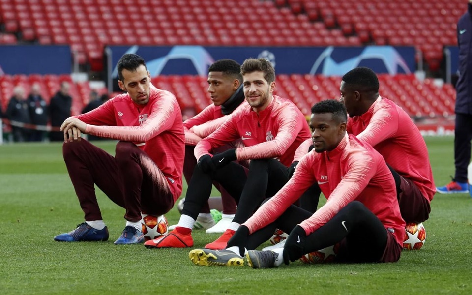 Barca tập - Bóng Đá