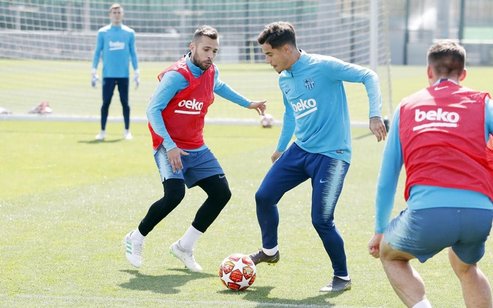 Barca tập - Bóng Đá
