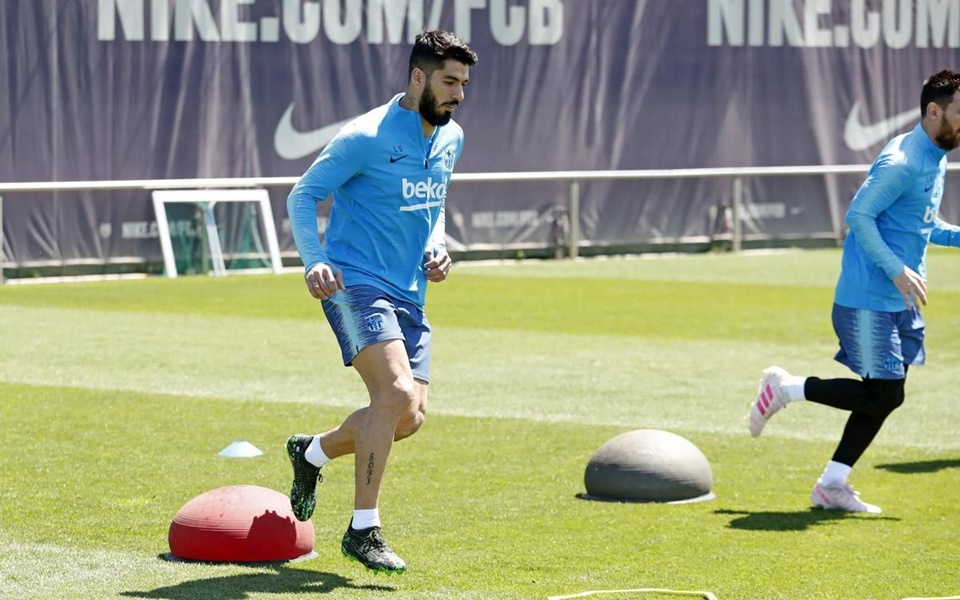 Barca tập - Bóng Đá