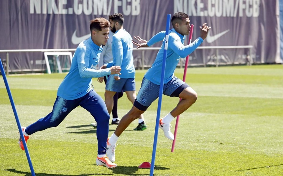 Barca tập - Bóng Đá