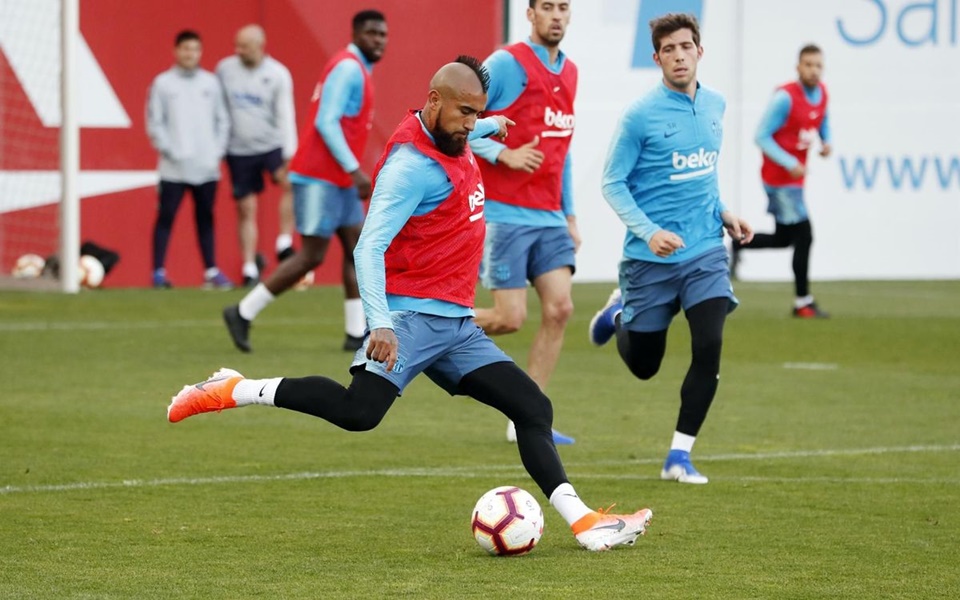 Barca tập - Bóng Đá